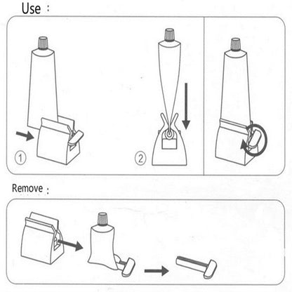 Exprimidor de Pasta de Dientes Manual